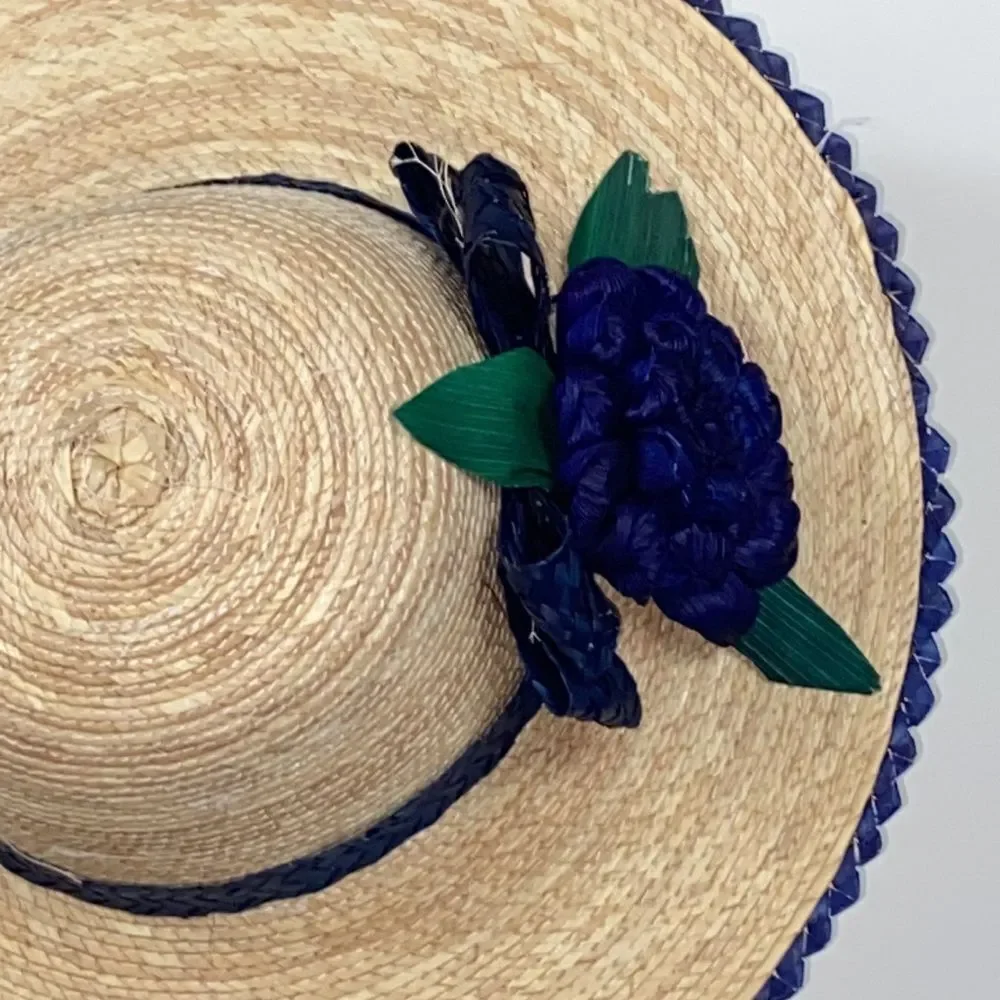 Handmade Straw Women Mexican Hat